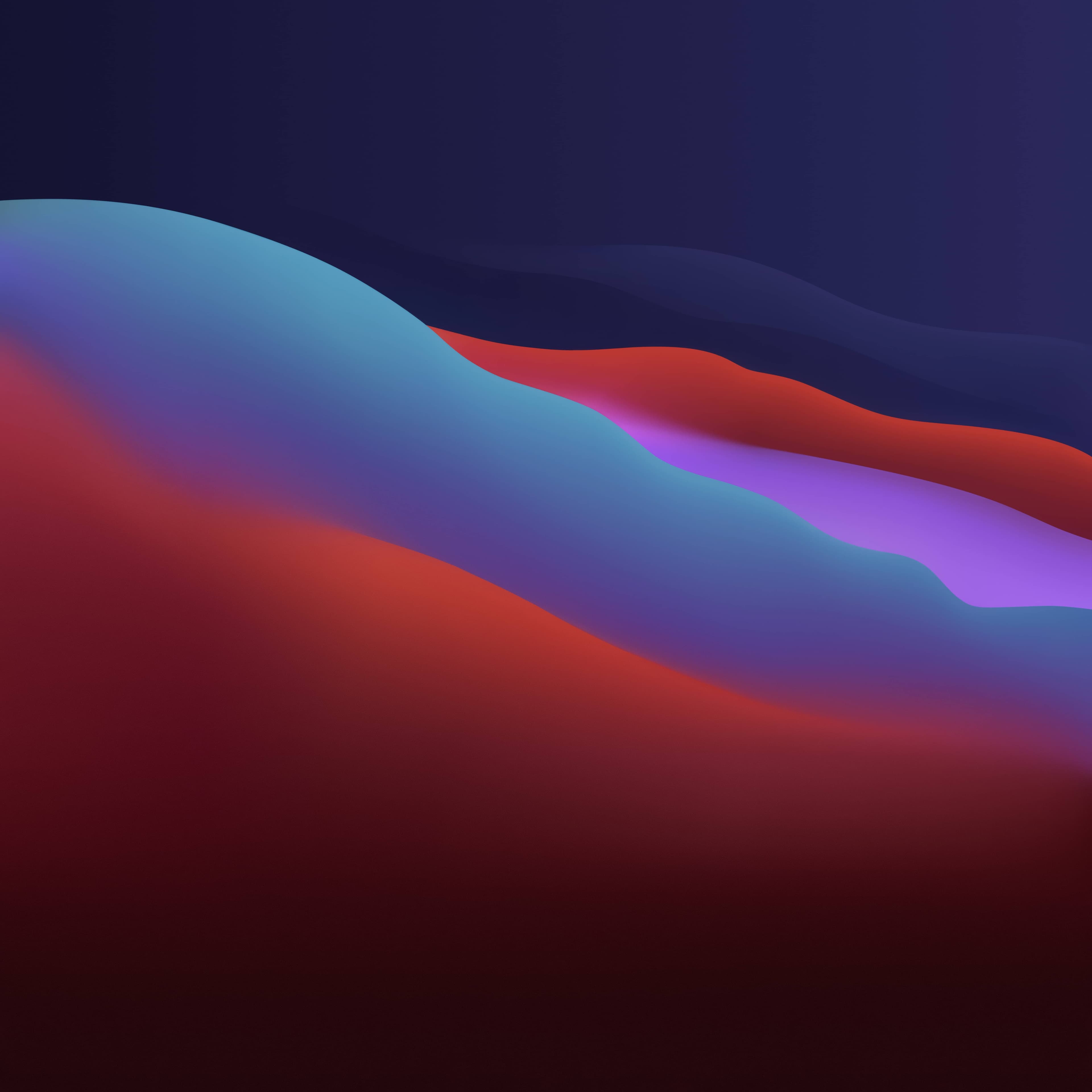 MacOS stock wallpaper dark